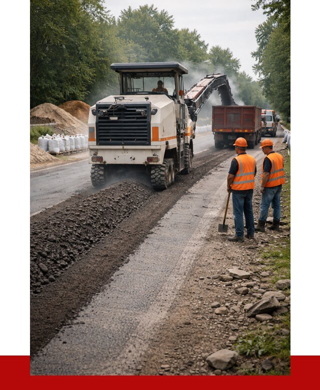 Фрезерованный асфальт в Мытищах от 2234 р./куб. | ПРОНЕРУДМтщ
