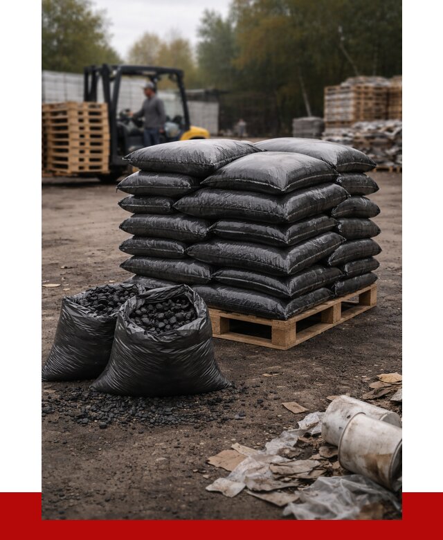 Купить уголь в мешках с доставкой в Мытищах от 7616 р. | ПРОНЕРУДМтщ