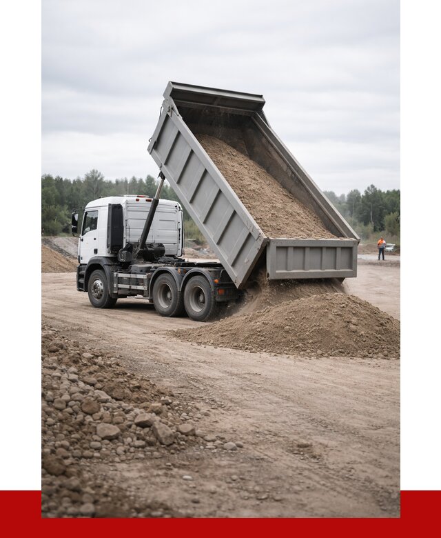 Доставка самосвалом 15 кубов в Мытищах от 6601 руб. | ПРОНЕРУДМтщ