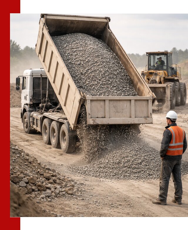 Доставка самосвалом 40 кубов цемента и сыпучих в Мытищах