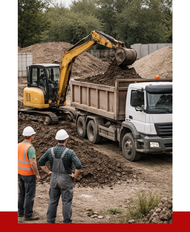 Вывоз грунта в Мытищах от 4570 р. самосвалом | ПРОНЕРУДМтщ