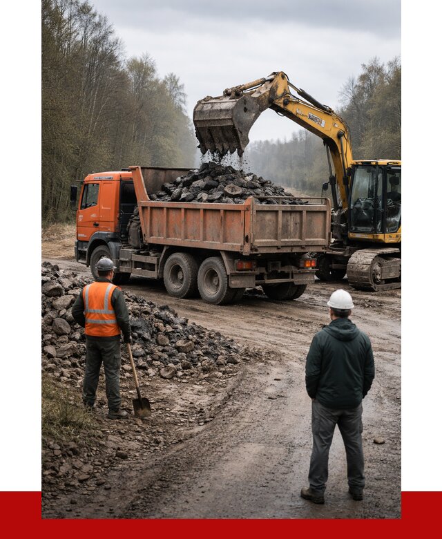 Вывоз асфальта в Мытищах от 4570 р. самосвалом ПРОНЕРУДМтщ