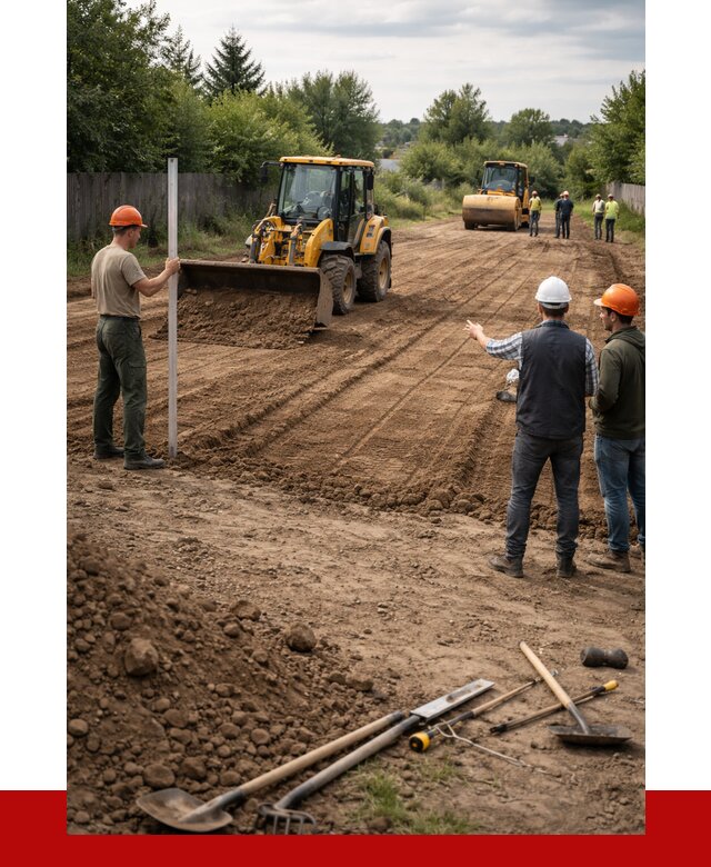 Планировка участка грунтом в Мытищах от 4570 р ПРОНЕРУДМтщ