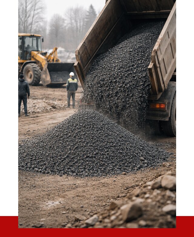 Асфальтовая крошка в Мытищах с доставкой от 1828 р. | ПРОНЕРУДМтщ